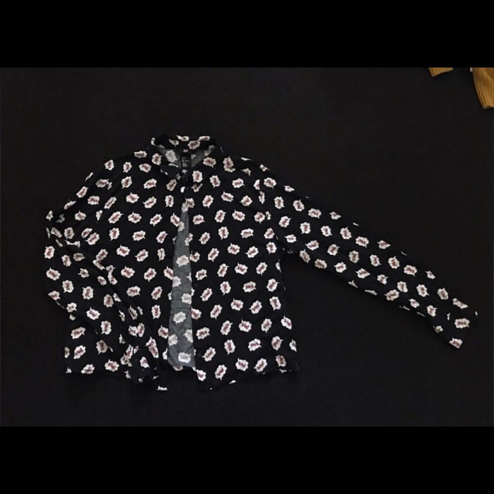 H&M bam button down